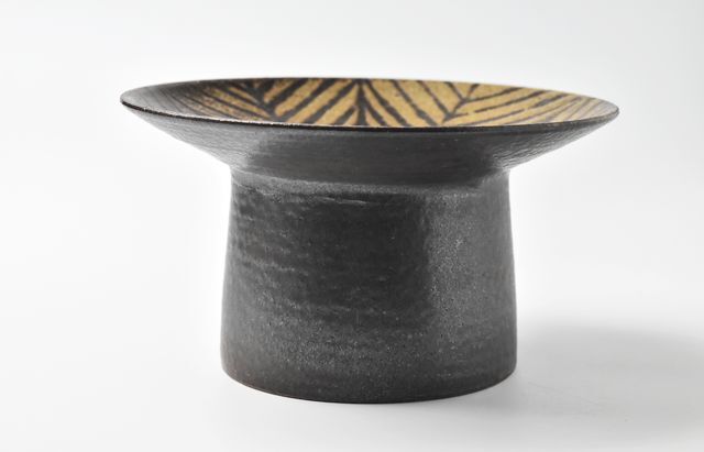 城進 29 鉄絵高台皿中 ｜ 暮らしのうつわ花田 和食器 通販