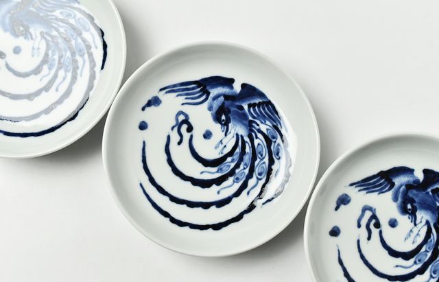 岩永浩 鳳凰丸文5寸皿 ｜ 暮らしのうつわ花田 和食器 通販