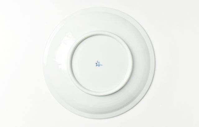 海野裕 青ライン7寸皿 ｜ 暮らしのうつわ花田 和食器 通販