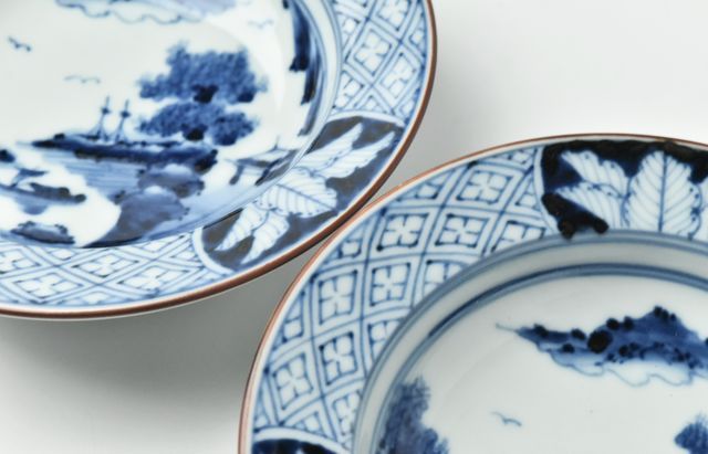 岩永 浩 祥瑞山水図リム5寸皿 ｜ 暮らしのうつわ花田 和食器 通販