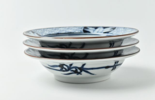 岩永 浩 祥瑞山水図リム5寸皿 ｜ 暮らしのうつわ花田 和食器 通販