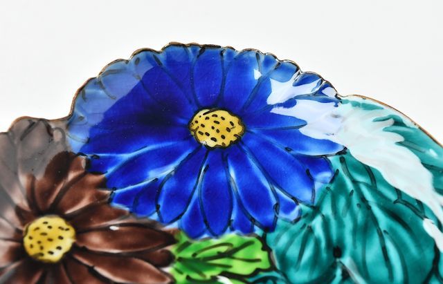 浦陽子 色絵菊平向付 ｜ 暮らしのうつわ花田 和食器 通販