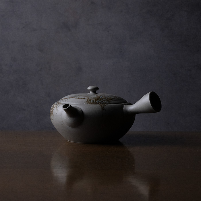 和食器 象嵌土瓶 水野博司