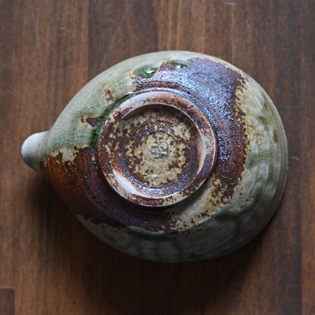 伊賀灰釉片口 作家「新歓嗣」