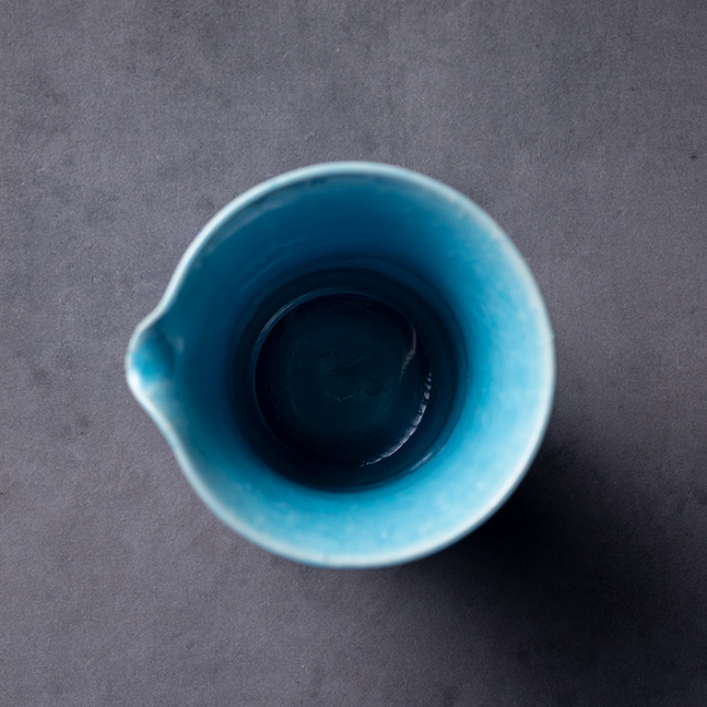 和食器 トルコブル-片口 作家「荒木漢一」