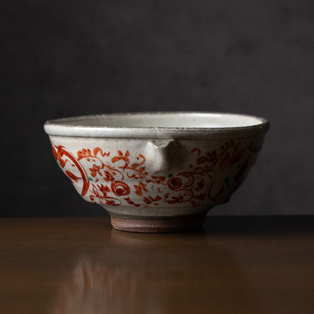 赤絵片口鉢（KIA-114） 作家「荒木漢一」