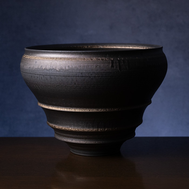 インテリア | 黒鳴壺 (MOT-103) 作家「田中元将」