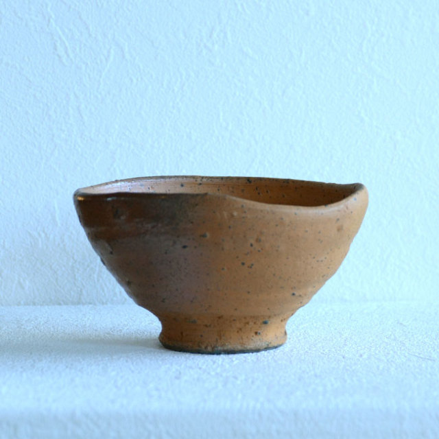 共箱付】送料無料 ｜ 抹茶碗 南蛮茶碗 (共箱付A） 作家「川淵直樹」