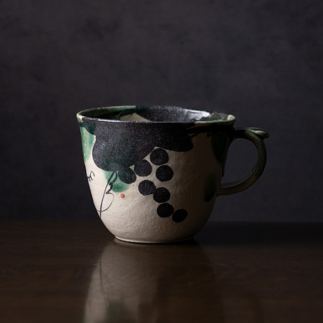弥七田織部マグカップ 作家「佐々木好正」