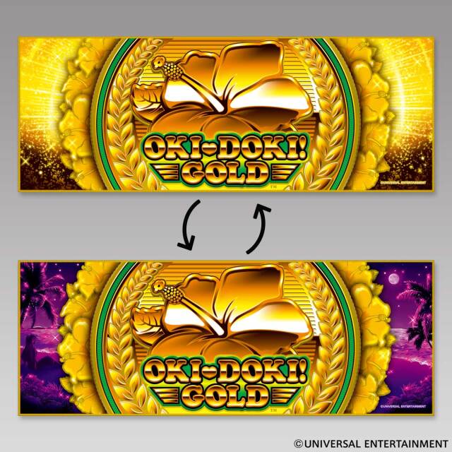 両面フェイスタオル】沖ドキ！GOLD | UNI-MARKET