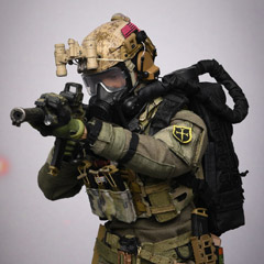 EASY&SIMPLE】26054R CBRN Assault Team 1/6スケールミリタリーフィギュア