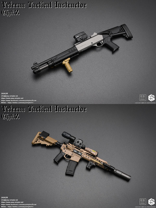 EASY&SIMPLE】26062R Veteran Tactical Instructor Chapter II 1/6