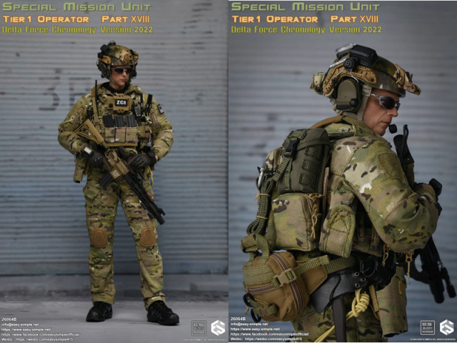 EASY&SIMPLE】26064B Special Mission Unit Tier1 Operator Part XVIII