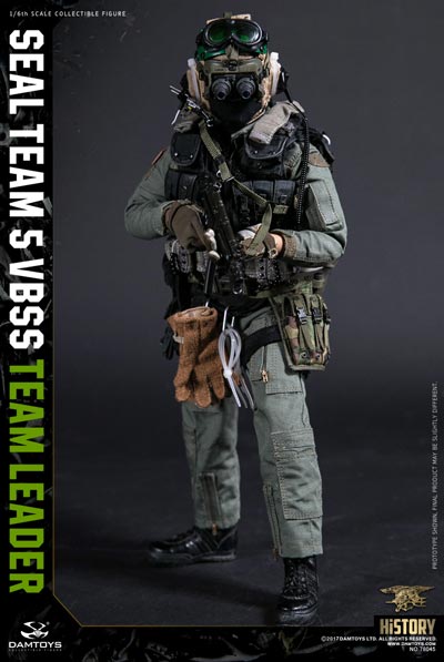 DAM】No.78045 HISTORY SERIES 1/6 SEAL TEAM 5 VBSS TEAM LEADER