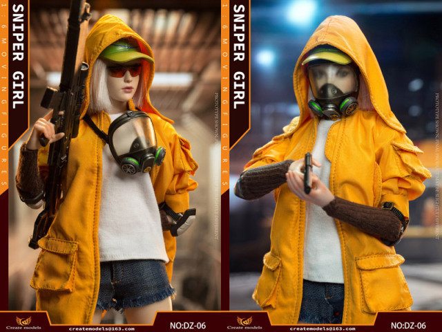 Createmodels】DZ-06 SniperGirl Lan スナイパーガール ラン 1/6