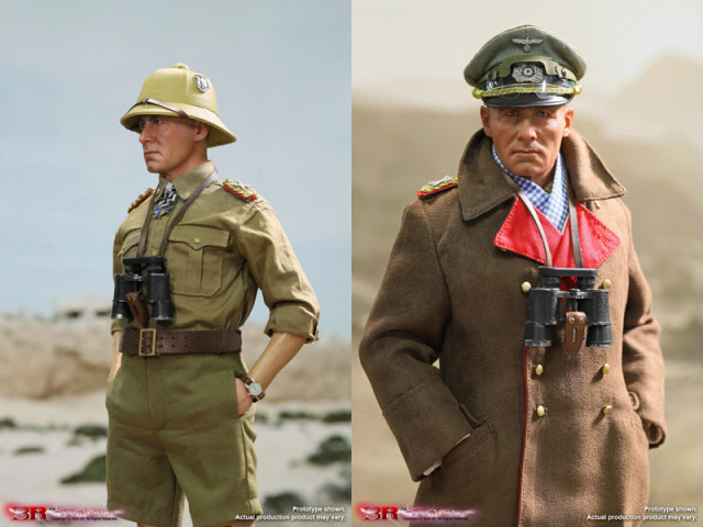 3R】GM651 WW2 Erwin Rommel-Desert Fox General Field Marshal of