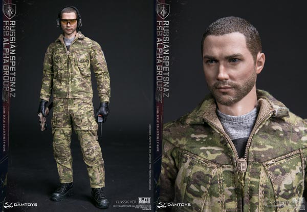 DAM】No.78047B ELITE SERIES 1/6 RUSSIAN SPETSNAZ FSB ALPHA GROUP