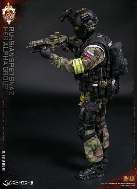 DAM】No.78071 1/6 RUSSIAN SPETSNAZ FSB ALPHA GROUP St.Petersburg