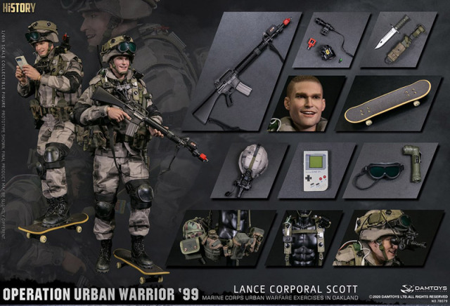 DAM】No.78079 1/6 Operation Urban Warrior '99 - Marine Corps urban