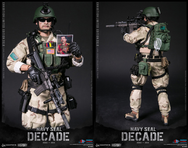 DAM】No.78060 HISTORY SERIES 1/6 DECADE NAVY SEAL 2003-2013