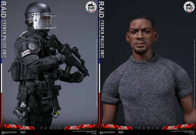 DAM】No.78061 ELITE SERIES 1/6 FRENCH POLICE UNIT - RAID IN PARIS