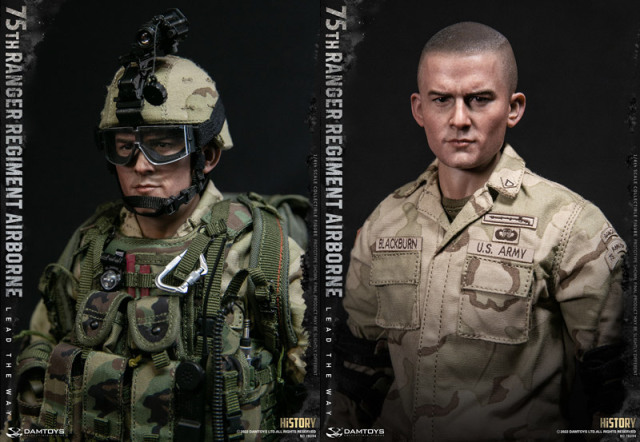 DAM】No.78094 1/6 75th RANGER REGIMENT AIRBORNE アメリカ陸軍 第75
