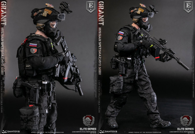 DAM】No.78103 1/6 RUSSIAN SPETSNAZ MVD SOBR GRANIT ELITE EDITION