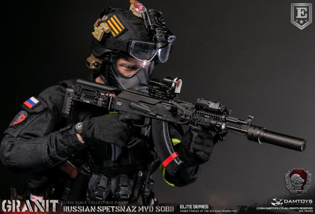 DAM】No.78103 1/6 RUSSIAN SPETSNAZ MVD SOBR GRANIT ELITE EDITION
