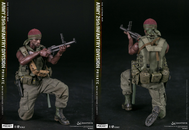 DAM】PES011 1/12 POCKET ELITE SERIES: ARMY 25th Infantry Division