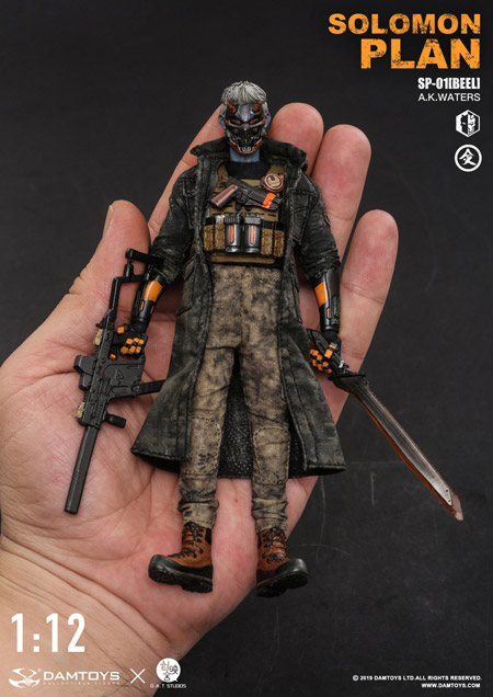 DAM】DAMTOYS x O.A.T STUDIOS SIP001C 1/12 SOLOMON IN PLAN BEEL