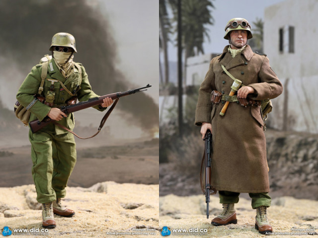 DID】D80152 WW2 German Afrika Korps WH Infantry - Burk ドイツ軍