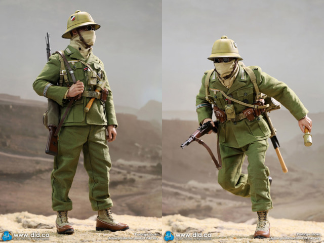 DID】D80152 WW2 German Afrika Korps WH Infantry - Burk ドイツ軍