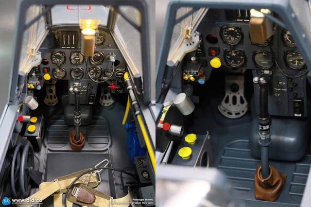 DID】E60065 B/Y 1/6 Bf109 Cockpit WW2 ドイツ軍 メッサーシュミット