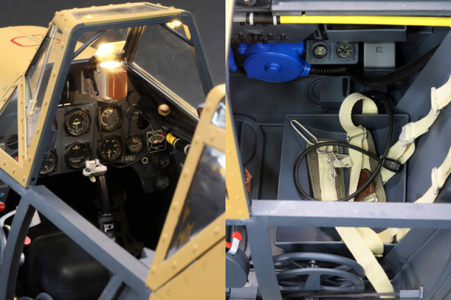 DID】E60065 B/Y 1/6 Bf109 Cockpit WW2 ドイツ軍 メッサーシュミット