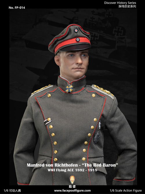 Facepoolfigure】FP014A 1/6 Manfred von Richthofen -“The Red Baron