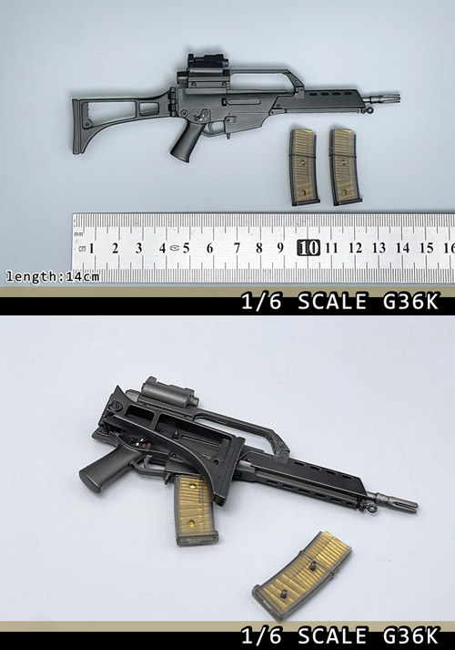 NoBrand)】H&K G36/G36K ドイツ連邦軍 アサルトライフル 1/6スケール