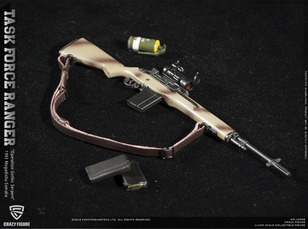 crazyfigure】LW006 1/12 US Delta Special Force- M14 Sniper