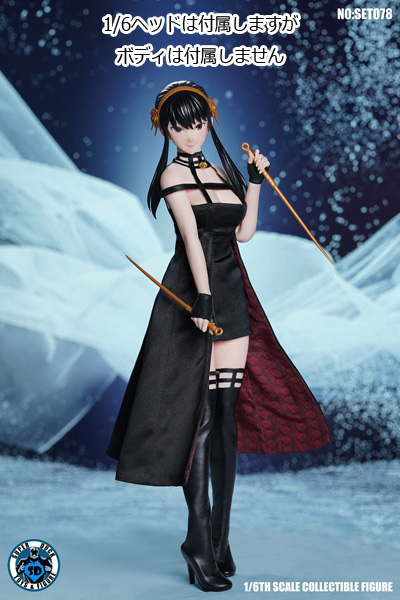 SUPERDUCK】SET078 女性エージェント アサシン 1/6スケール 女性ヘッド
