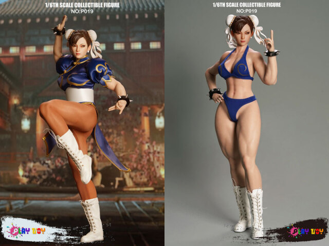 PLAYTOY】P019 1/6 格闘女神 カンフーレディ 眼球可動 1/6スケール