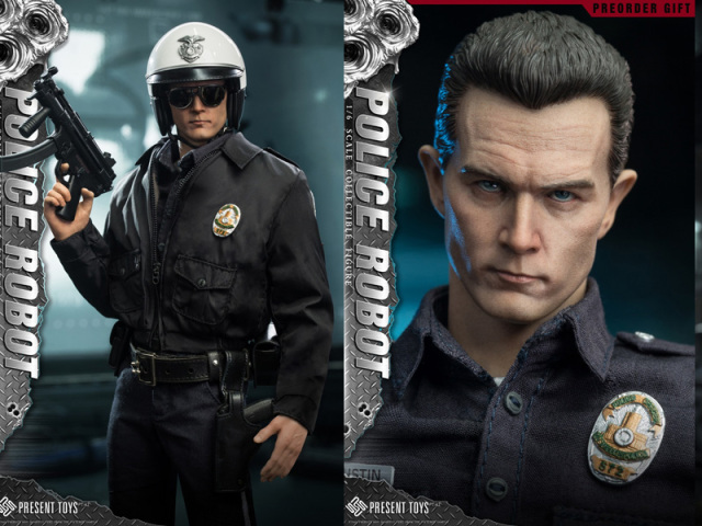 PRESENT TOYS】PT-sp62 1/6 POLICE ROBOT アメリカン・ポリス