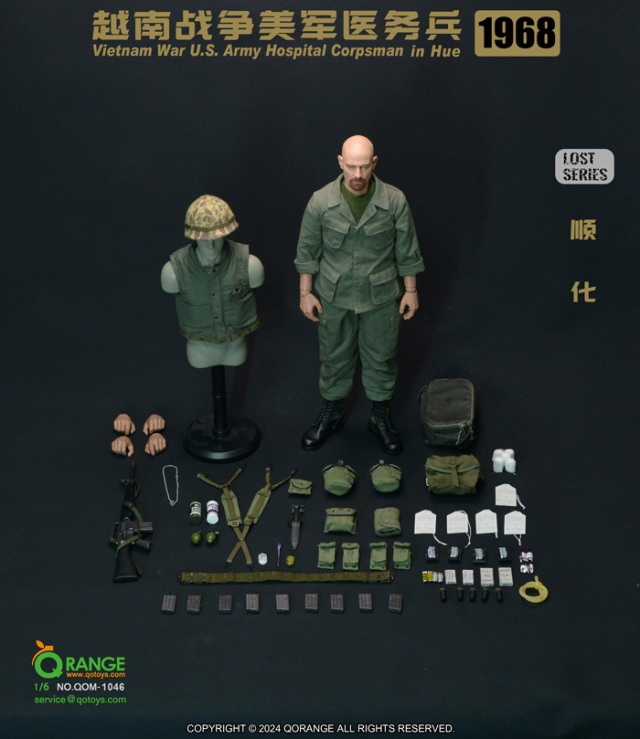 QORANGE QOTOYS】QOM-1046 1/6 Vietnam War U.S. Army Hospital