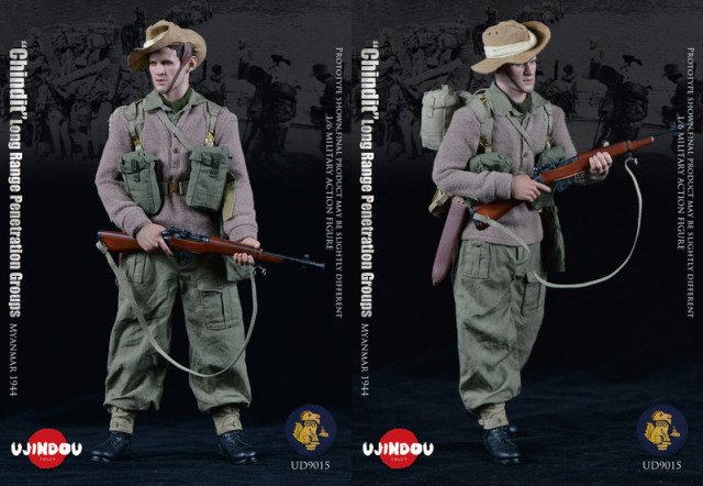 UJINDOU】UD9015 1/6 WW2 Chindit Long Range Penetration Groups