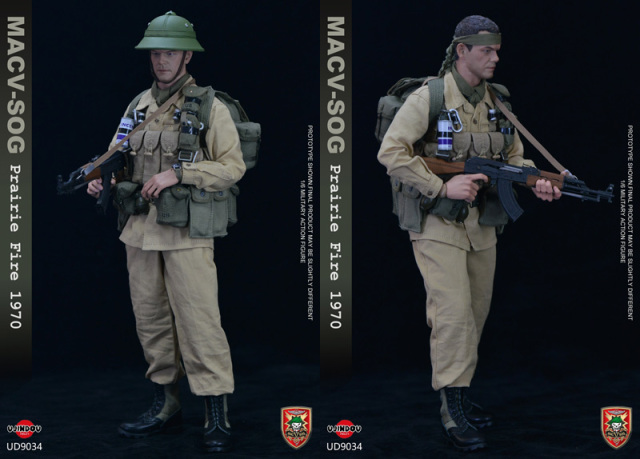 UJINDOU】UD9034 1/6 MACV-SOG Prairie Fire 1970 アメリカ軍 特殊部隊
