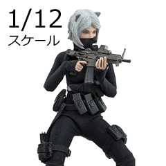 VeryCool】VCF-3002 1/12 Palm Treasure Series Female Assassin