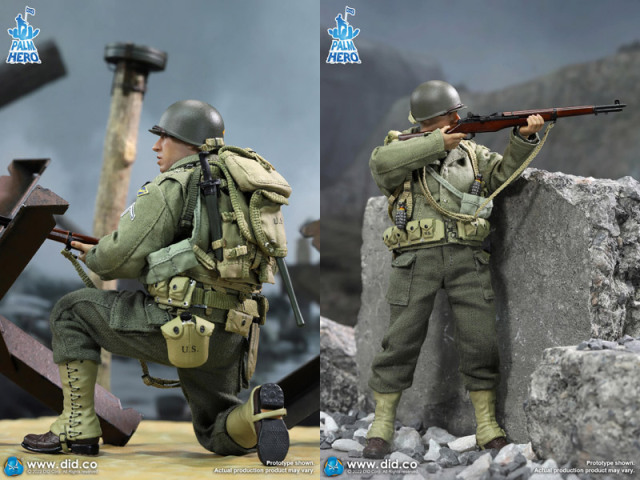 DID】XA80011 1/12 PALM HERO WW2 US 2nd Ranger Battalion Series 3