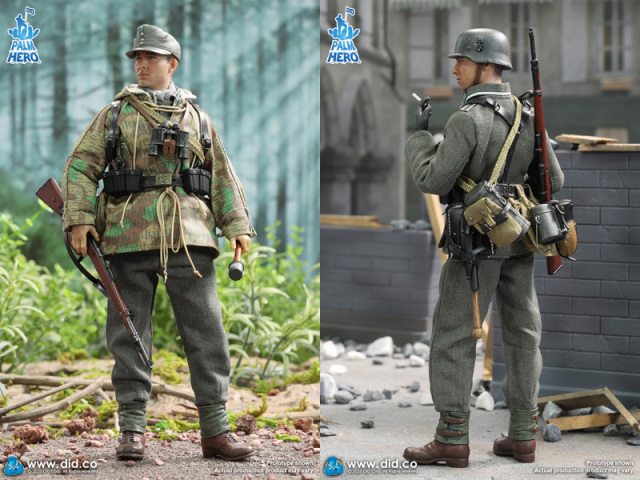 DID】XD80029 1/12 WW2 German WH infantry Unteroffizier - Freid WW2