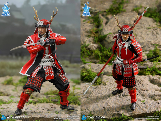 DID】XJ80015 1/12 Palm Hero Japan Samurai Series-Sanada Yukimura
