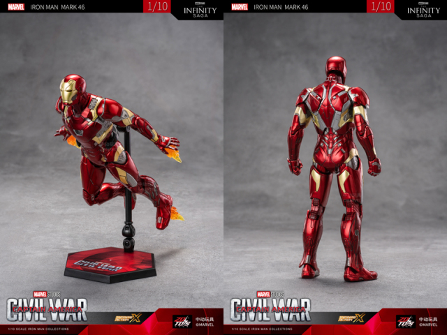 ZDTOYS】中動玩具 1906-46 1/10 「シビル・ウォー/キャプテン