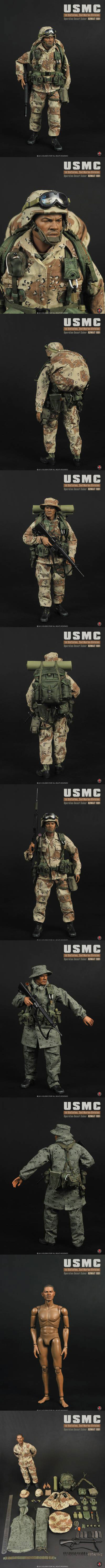 Soldier Story】1/6 USMC 1st Battalion 2nd Marine Division