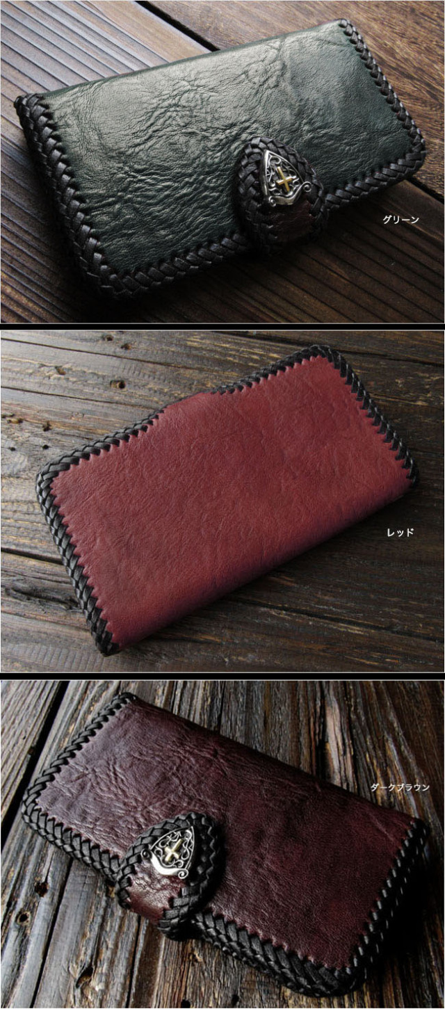 手帳型 スマホケース ホースレザー 馬革 多機種対応 スライド式